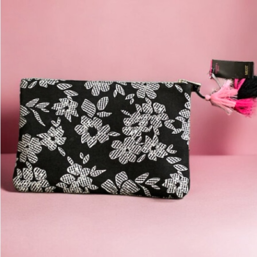 Floral Zipper Bag with Washer Garment Bag